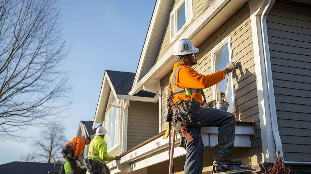 Installing new siding