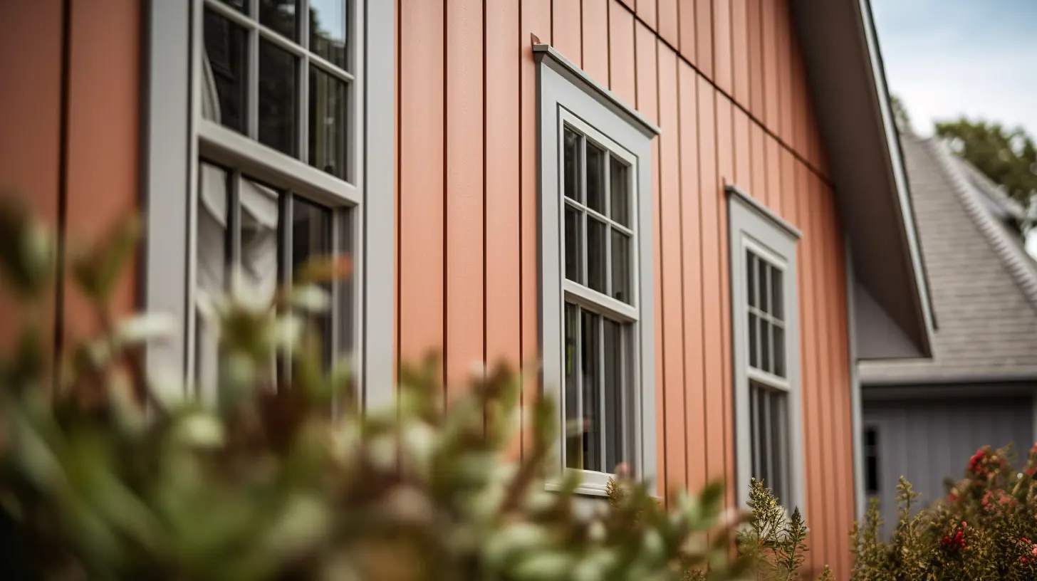 Board and batten wood siding board and batten close up