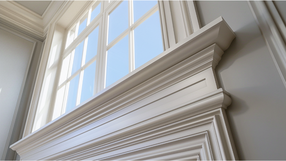 Picture frame window trim