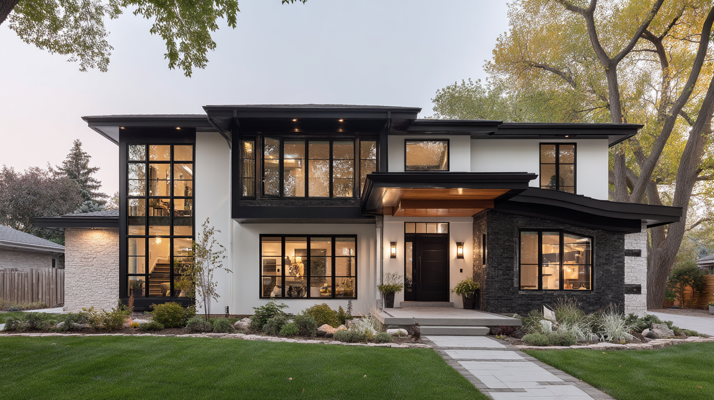 Contentcreationteamkova modern home exterior with large white v d320e16b 68c3 48ec 872c 706694d69c80