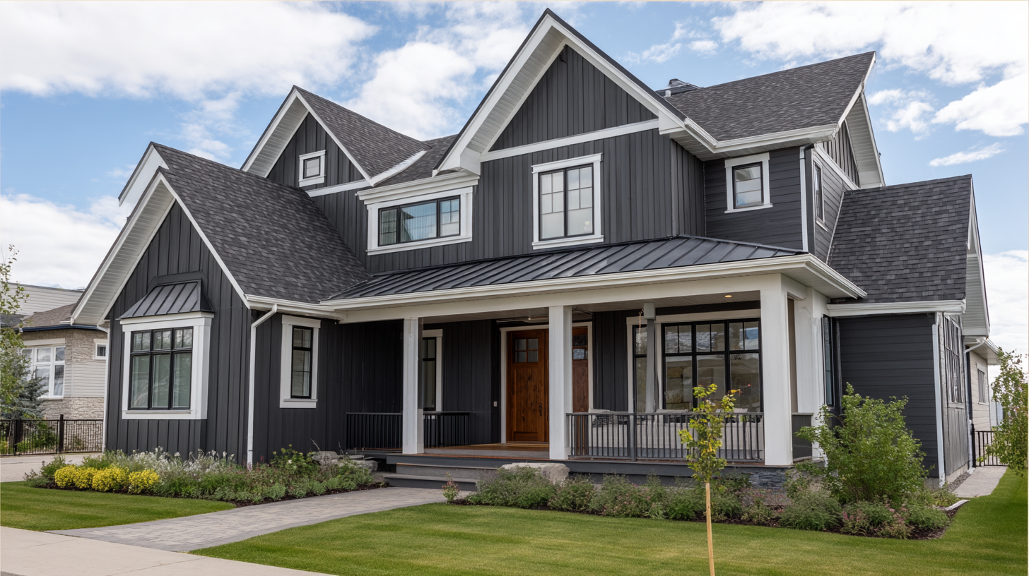 Contentcreationteamkova vinyl siding in dark gray on contempora 200afed1 0a1e 49e6 9628 b308aa4beea2