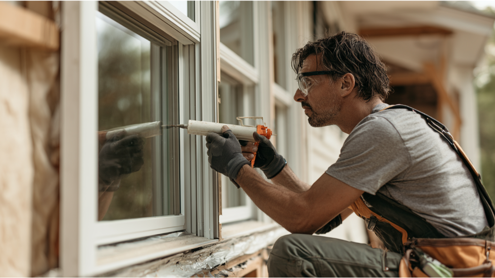 When caulk fixes a leaking window and when it cant